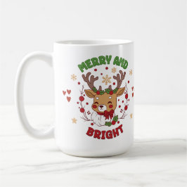 Café Caneca de Natal Fofa