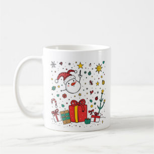 Café caneca de Natal fofa personalizada