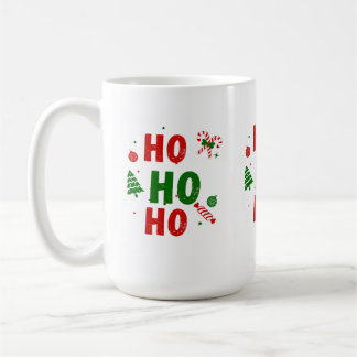 Café Caneca de Natal Ho Ho Ho