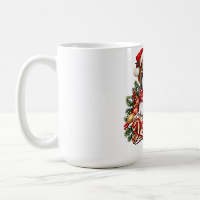 Café Caneca de Natal Husky Deck the Paws (Esquerda)