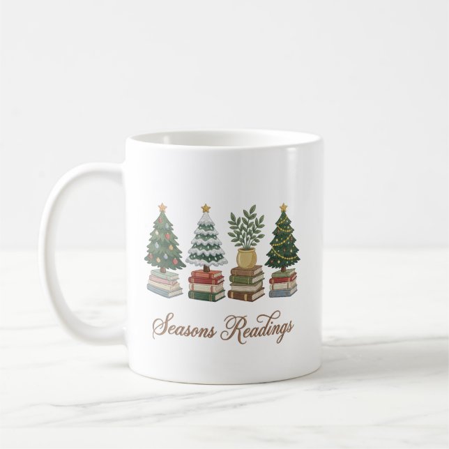 Café Caneca de Natal Leituras da Temporada (Esquerda)