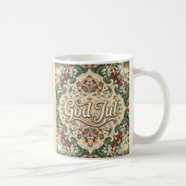 Café Caneca de Natal Norueguês Feliz Natal