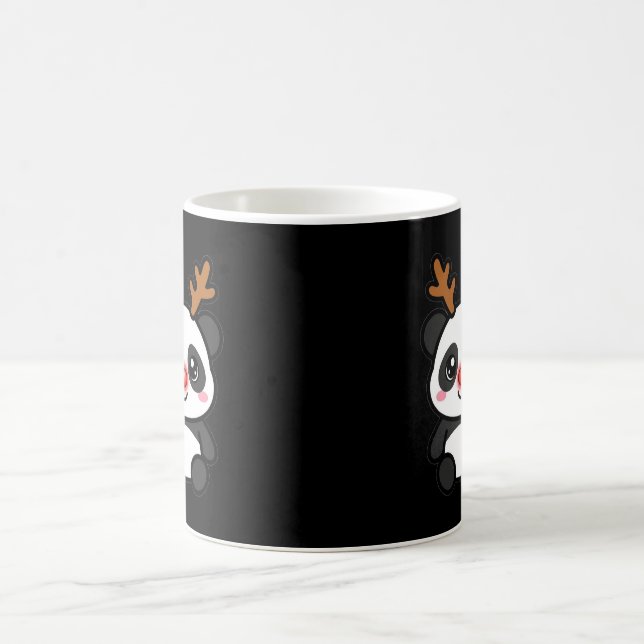 Café Caneca de Natal Panda Rena (Centro)