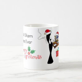 Café Caneca de Natal para Chefe de Mulher