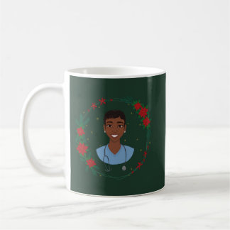 Café Caneca de Natal para Enfermeira, Presente Personal