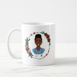 Café Caneca de Natal para Enfermeira, Presente Personal