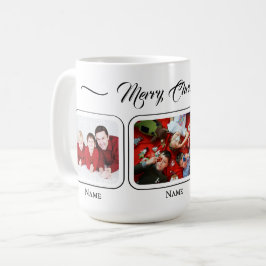 Café Caneca de Natal para Família Branco