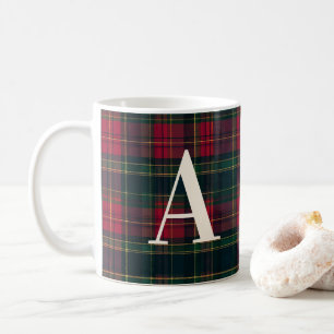 Café Caneca de Natal Personalizada Família Xadrez Tarta