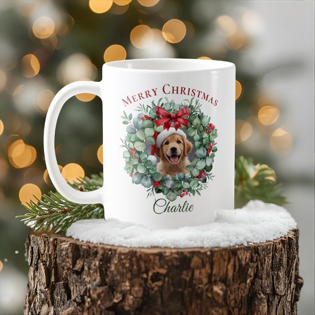 Café Caneca de Natal Personalizada para Animais de Esti (Criador carregado)