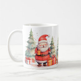 Café Caneca de Natal Santa