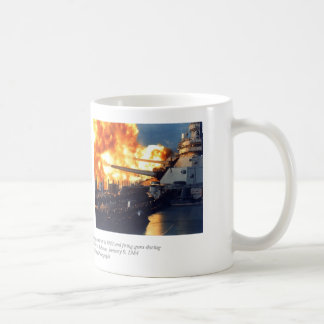 Café Caneca de New-jersey da navio de guerra