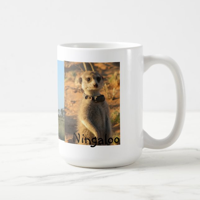 Café Caneca de Ningaloo Meerkat (Direita)