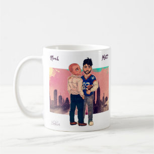 Café Caneca de Noah e de Matt