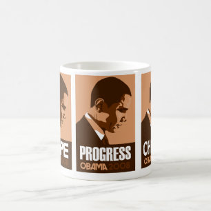 Café Caneca de Obama Brown