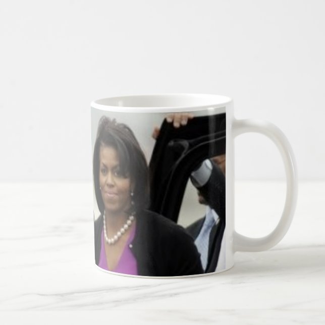 Café Caneca de OBAMA & de MICHELLE (Direita)
