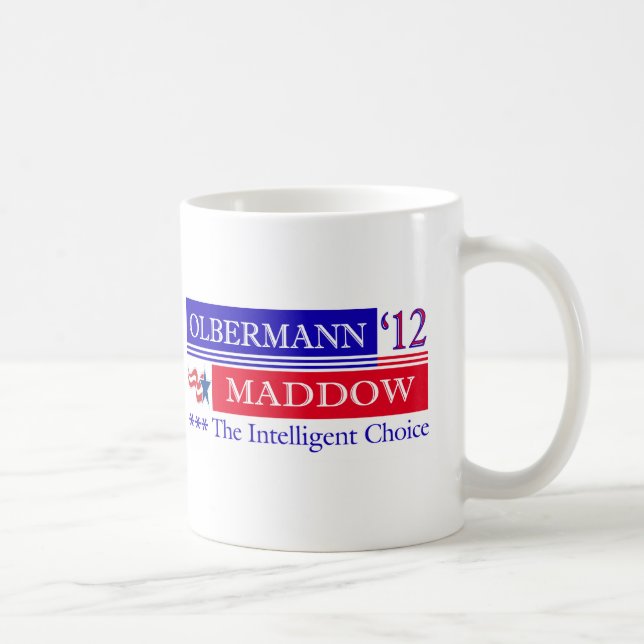 Café Caneca de Olbermann Maddow 2012 (Direita)