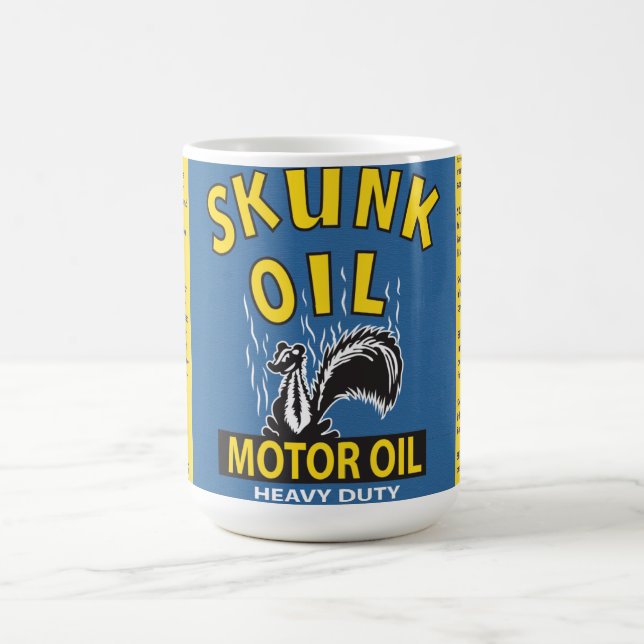 Café Caneca de óleo de carro vintage masculino (Centro)