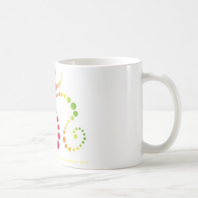 Café Caneca de OM do ARCO-ÍRIS (Direita)
