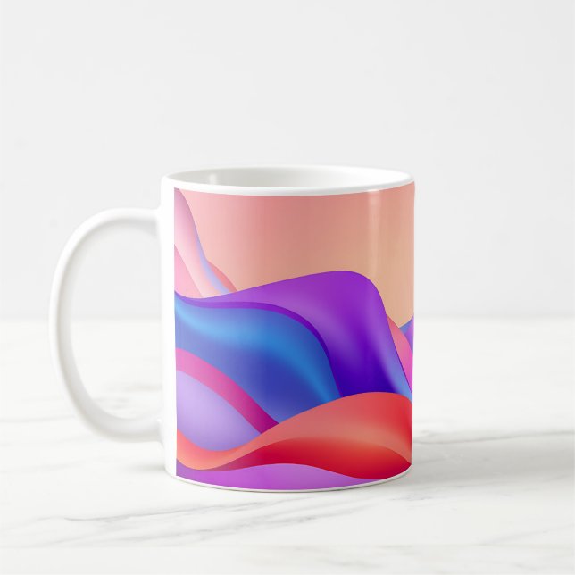 Café Caneca de Ondas de Gradiente Energético - Caneca A (Esquerda)