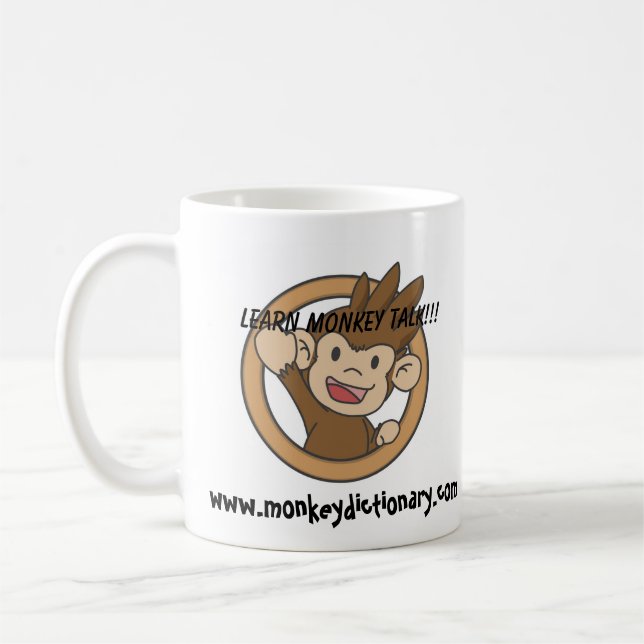 Café Caneca de ondulação do macaco de Saiko (Esquerda)