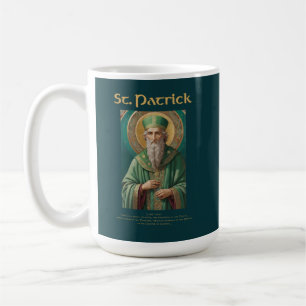 Café Caneca de Oração Católica de São Patrício