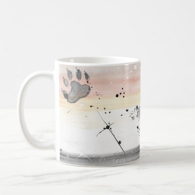 Café caneca de orgulho do urso Gay (Esquerda)