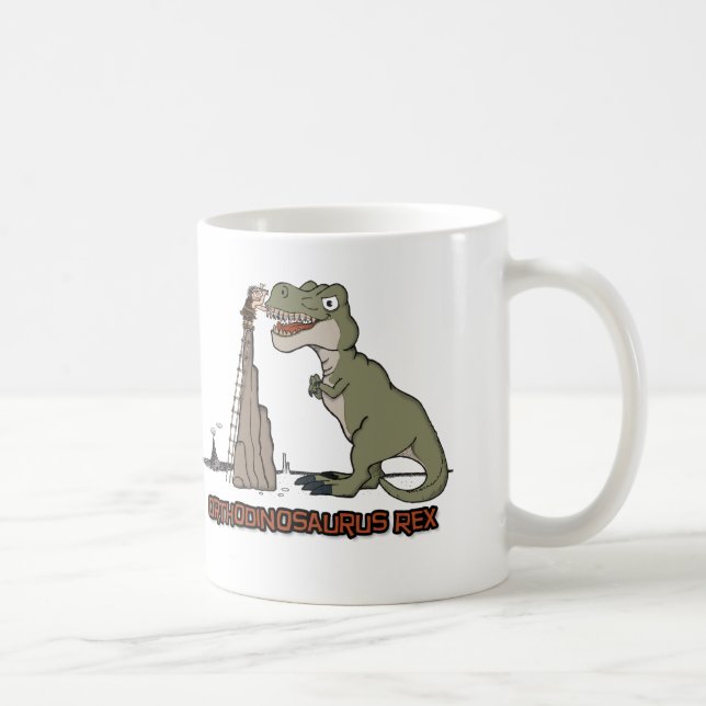 Café Caneca de Orthodinosaurus Rex (Direita)