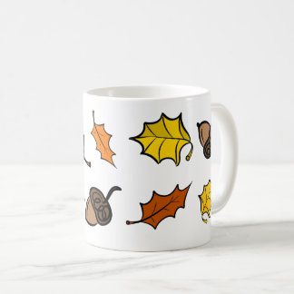 Café Caneca de Outono - Folhas & Bolotas