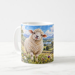 Café Caneca de Ovelha 'Apenas Baaa Você Mesmo'