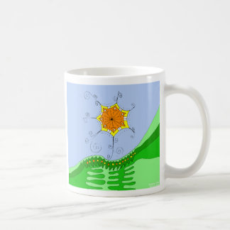Café Caneca de Overhill da luz do sol