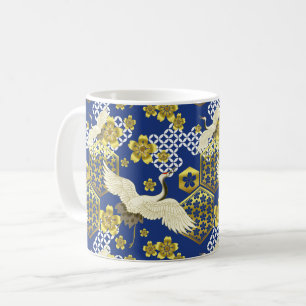 Café Caneca de padrão Kimono japonês