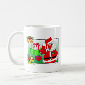 Café Caneca de Papai Noel