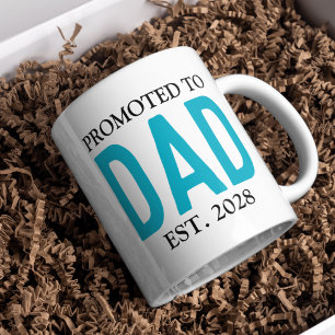Café Caneca de Papai Promovido, Presente Personalizado 