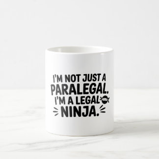 Café Caneca de Paralegal Ninja Jurídico | Escritório de