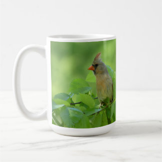 Café Caneca de Pássaro Cardinal