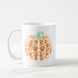 Café Caneca de Pata de Abóbora de Halloween