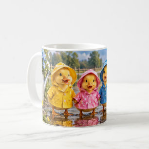 Café Caneca de Patinho Sem Chuva Sem Arco-Íris