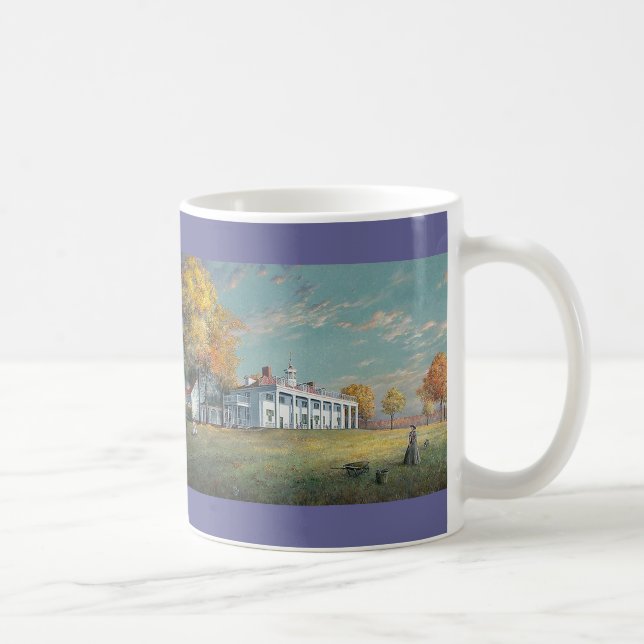 Café Caneca de Paul McGehee "outono em Mount Vernon" (Direita)