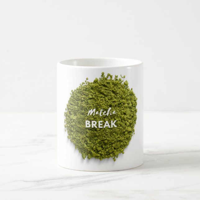 Café Caneca de pausa elegante para matcha (Centro)