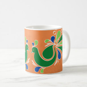 Café Caneca de Pavões Dançantes