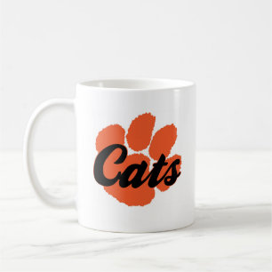 Café Caneca de Pawprint dos Wildcats de LGHS