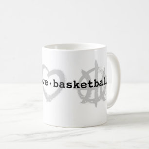 Café Caneca de PeaceLoveBasketball