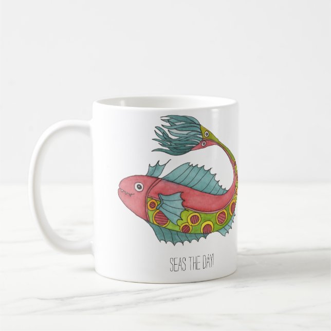 Café Caneca de Peixe do Dia (Esquerda)