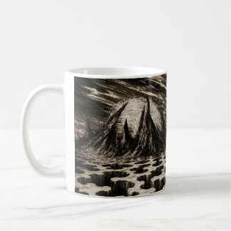 Café Caneca de Penhascos e Montanhas