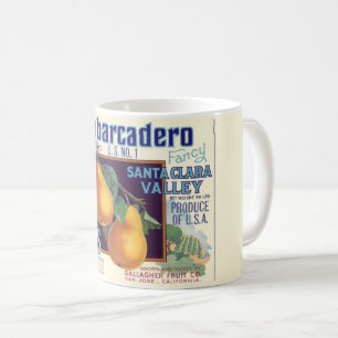 Café Caneca de Peras da Califórnia