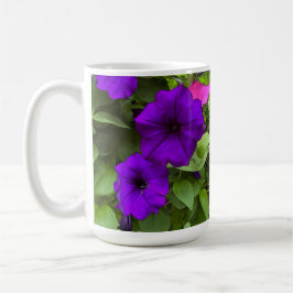 Café Caneca de Petúnia Roxa - 15 oz.
