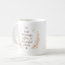 Caneca de Piano Aconchegante e Editável para Manhã