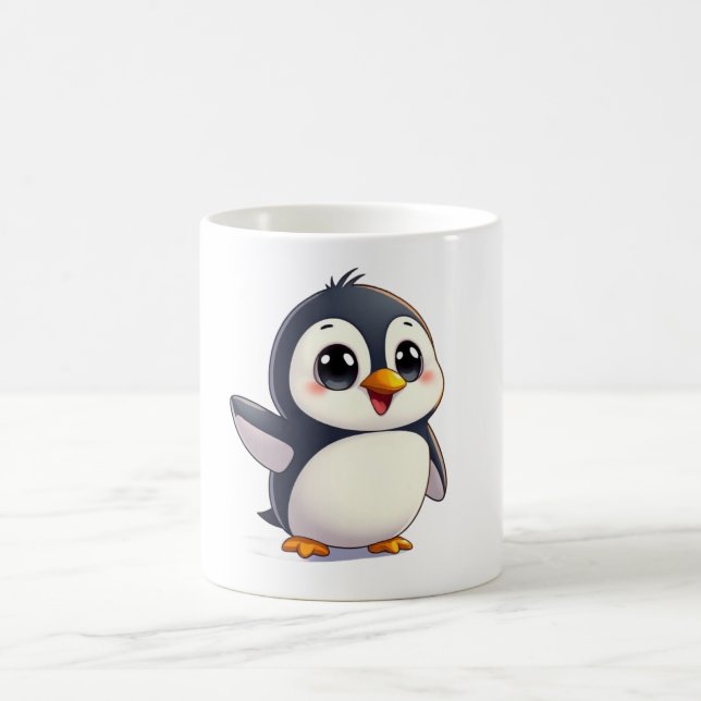 Café caneca de pinguim (Centro)