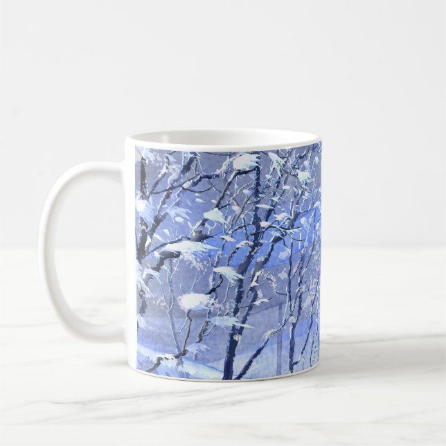 Café Caneca de Pintor de Aquarela (Esquerda)