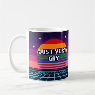 Café Caneca de Pixel Just Very Gay Pride